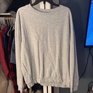 H&M Light Gray Crewneck Sweater